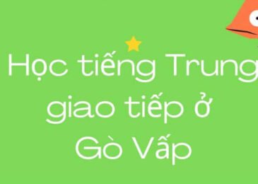 Học tiếng trung giao tiếp Gò Vấp chất lượng và uy tín nhất